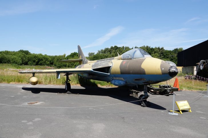 Hawker Hunter F.6 QA10 Qatari Air Force, Yorkshire Air Museum & Allied Air Forces Memorial Elvington, UK