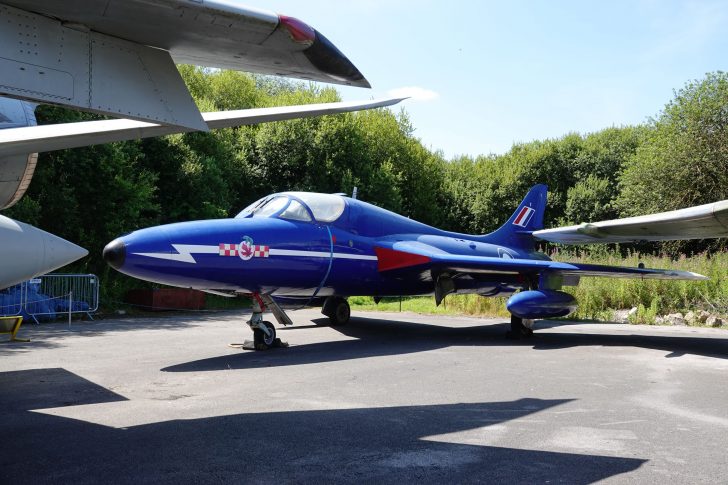 Hawker Hunter T.7 XL572/V RAF, Yorkshire Air Museum & Allied Air Forces Memorial Elvington, UK