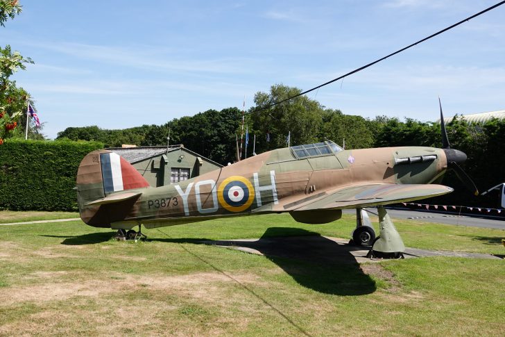 Hawker Hurricane I P3873/Y-OH No.1 Squadron, Royal Canadian Air Force, Yorkshire Air Museum & Allied Air Forces Memorial Elvington, UK