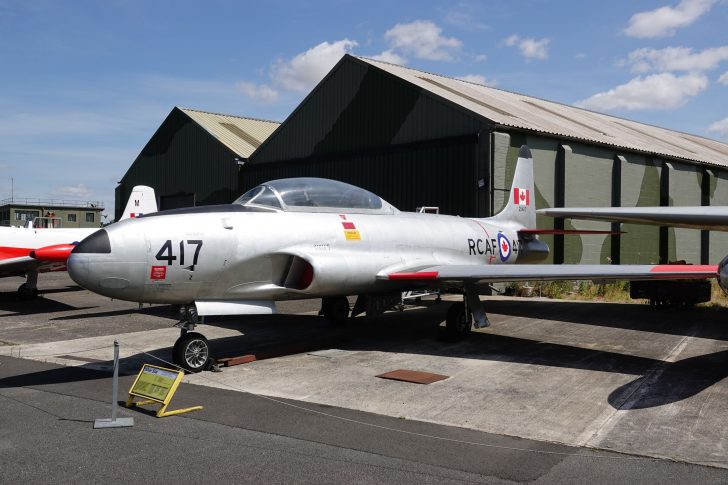 Lockheed CT-133 Silver Star 133417/21417 Royal Canadian Air Force, Yorkshire Air Museum & Allied Air Forces Memorial Elvington, UK