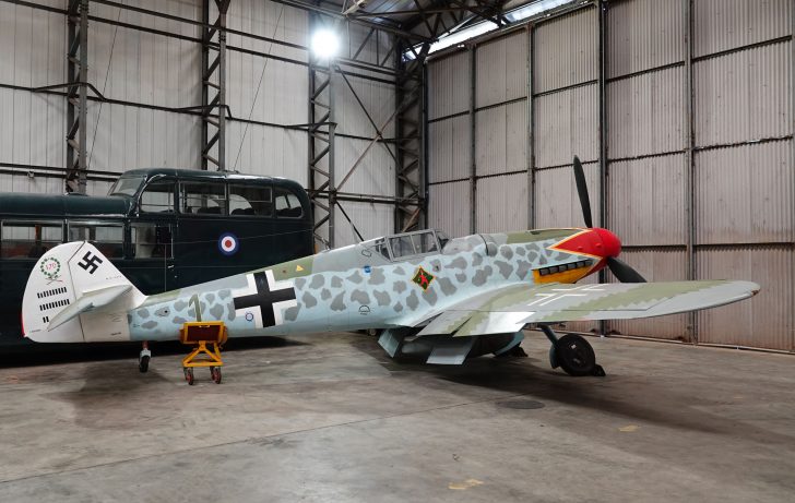 Messerschmitt Bf-109G-6R-6 (replica) +I Luftwaffe, Yorkshire Air Museum & Allied Air Forces Memorial Elvington, UK