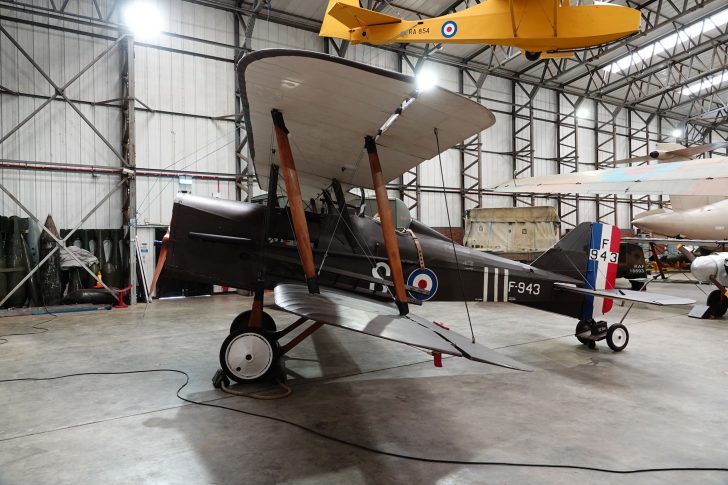 Royal Aircraft Factory BE.5a G-BKDT/F943/S Royal Flying Corps, Yorkshire Air Museum & Allied Air Forces Memorial Elvington, UK