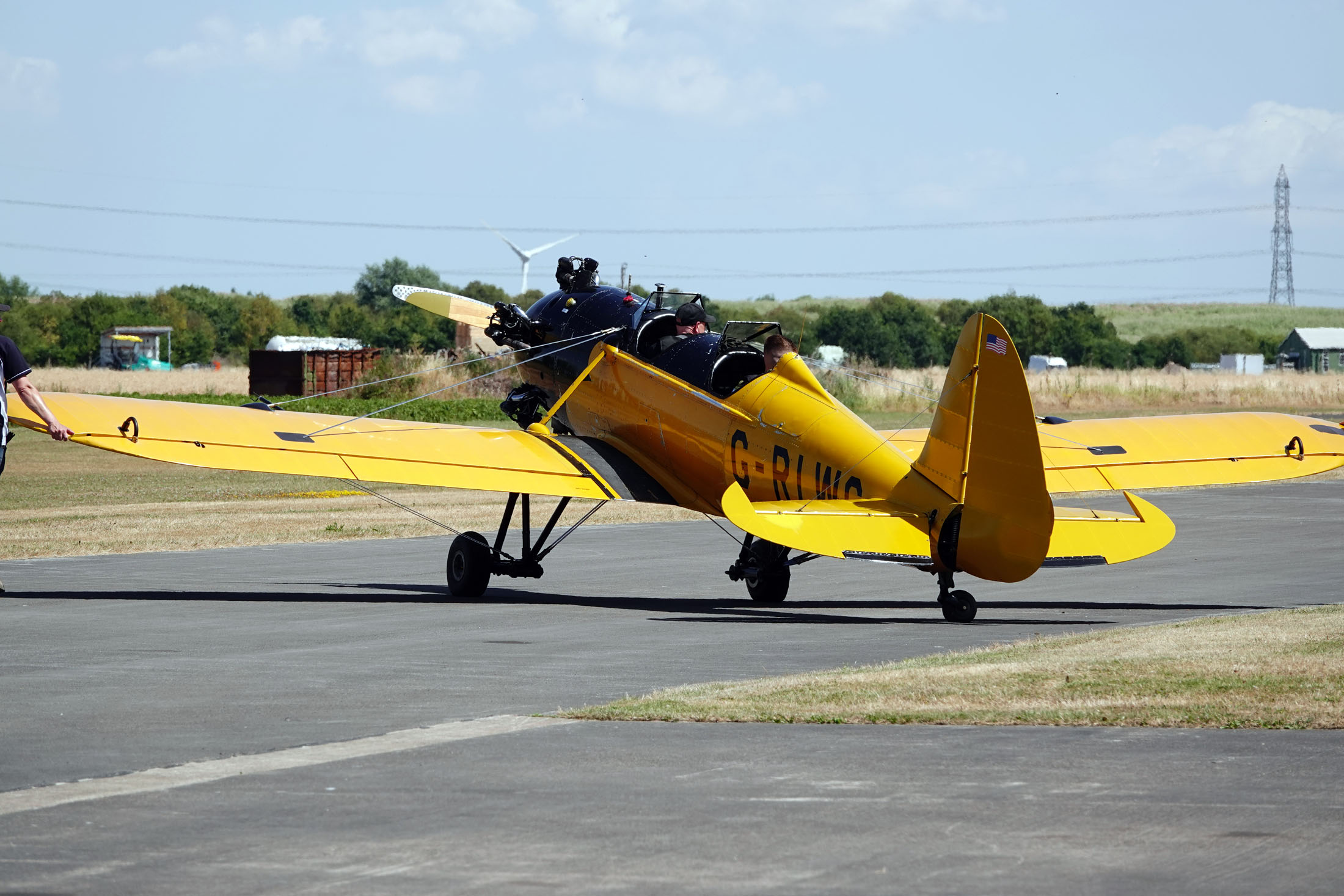 , The Real Aeroplane Company, Breighton Airport, SelbyRyan PT-22 Recruit G-RLWG