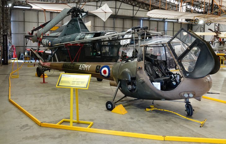 Saunders/Roe Skeeter AOP.12 XM553 Army Air Corp, Yorkshire Air Museum, Elvington UK