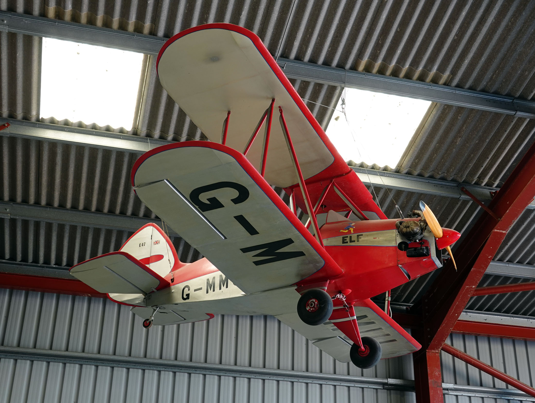 Ward EIJ E-47 G-MMUL, The Real Aeroplane Company, Breighton Airport, Selby