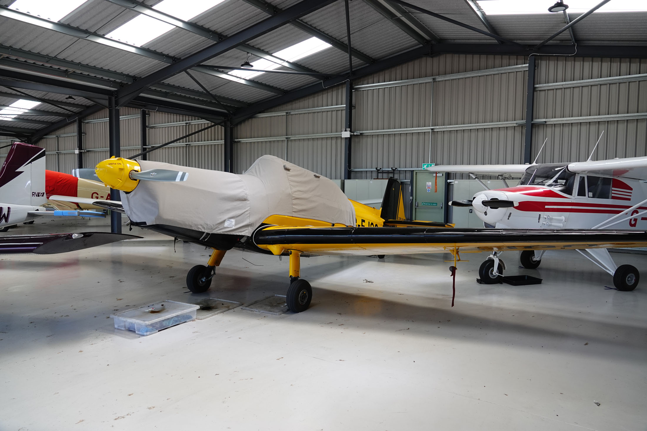 Zlin Z-226 Trener G-EJGO, The Real Aeroplane Company, Breighton Airport, Selby