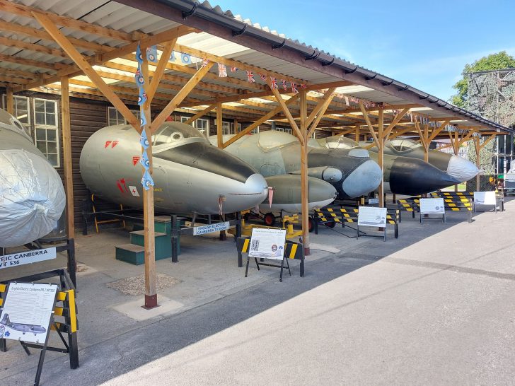 English Electric Canberra cockpits