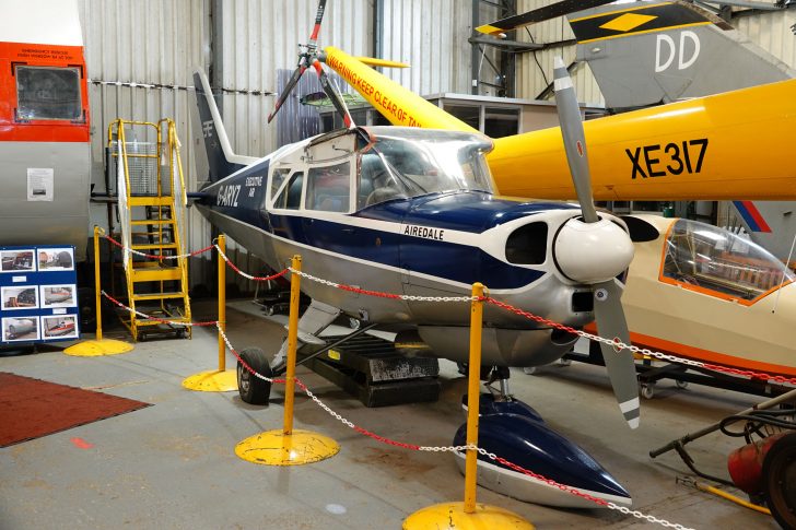 Beagle A-109 Airedale G-ARYZ Executive Air, South Yorkshire Aircraft Museum at Aeroventure, Doncaster UK