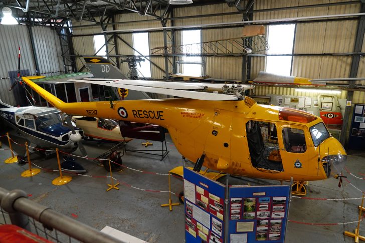 Bristol 171 Sycamore HR.14 XE317 RAF, South Yorkshire Aircraft Museum at Aeroventure, Doncaster UK