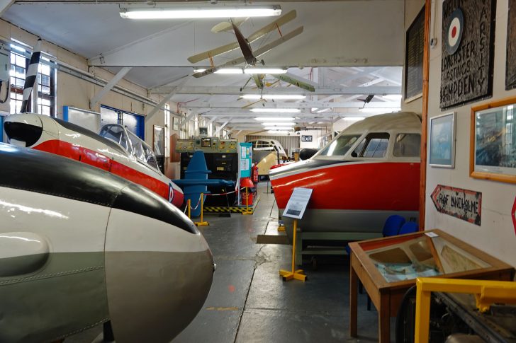 Building 19, South Yorkshire Aircraft Museum at Aeroventure, Doncaster UK