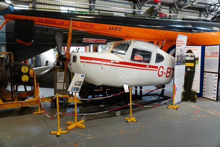 Cessna 140 G-BTYX, South Yorkshire Aircraft Museum at Aeroventure, Doncaster UK