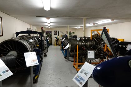 Engine Room, South Yorkshire Aircraft Museum at Aeroventure, Doncaster UK