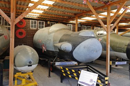 English Electric Canberra T.17 WJ565 RAF, South Yorkshire Aircraft Museum at Aeroventure, Doncaster UK