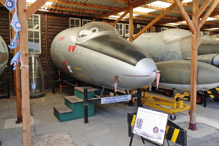 English Electric Canberra T.4 XH584 RAF, South Yorkshire Aircraft Museum at Aeroventure, Doncaster UK