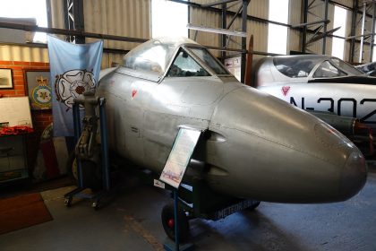 Gloster Meteor F.8 WL131 RAF, South Yorkshire Aircraft Museum at Aeroventure, Doncaster UK