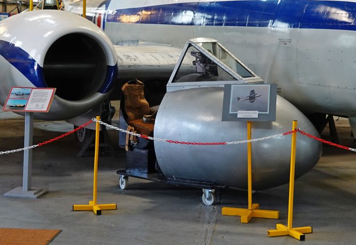 Gloster Meteor F.III/IV Cockpit Rig, South Yorkshire Aircraft Museum at Aeroventure, Doncaster UK