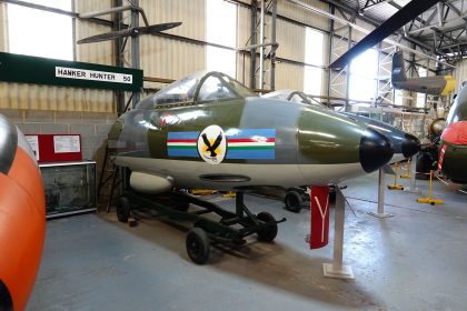 Hawker Hunter FGA.9 XG297/Y RAF, South Yorkshire Aircraft Museum at Aeroventure, Doncaster UK