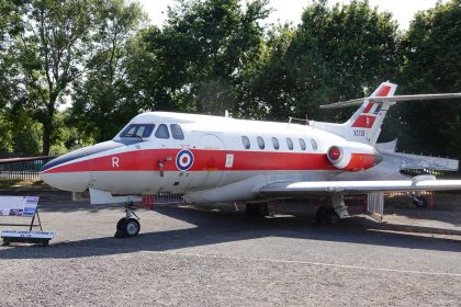 Hawker Siddeley Dominie T.1 XS735/R RAF, South Yorkshire Aircraft Museum at Aeroventure, Doncaster UK