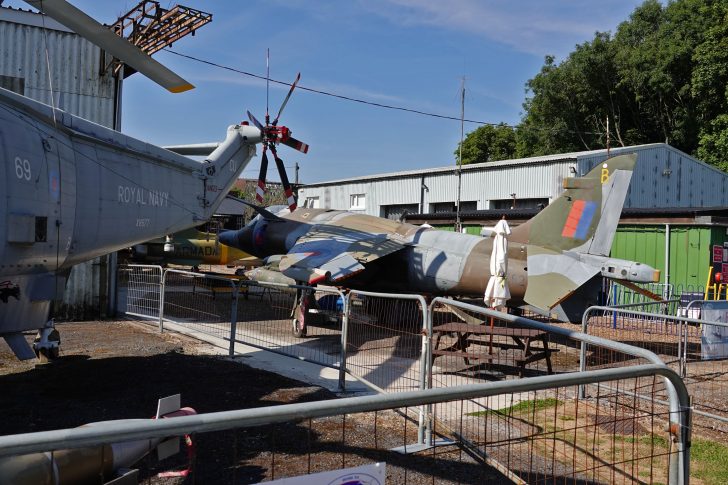 Hawker Siddeley Harrier GR.3 XV752/B RAF, South Yorkshire Aircraft Museum at Aeroventure, Doncaster UK