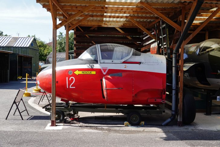 Hunting Percival Jet Provost T.3 XN511/12 RAF, South Yorkshire Aircraft Museum at Aeroventure, Doncaster UK