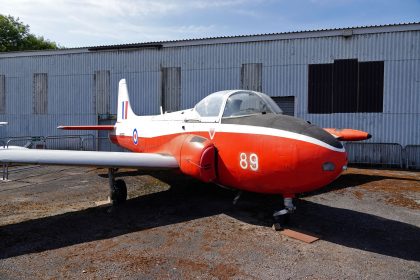 Hunting Percival Jet Provost T.3A XM350/89 RAF, South Yorkshire Aircraft Museum at Aeroventure, Doncaster UK