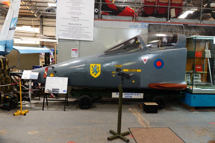 SEPECAT Jaguar GR.1 XX736 RAF, South Yorkshire Aircraft Museum at Aeroventure, Doncaster UK