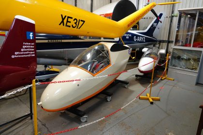 Schleicher K.8 522, South Yorkshire Aircraft Museum at Aeroventure, Doncaster UK