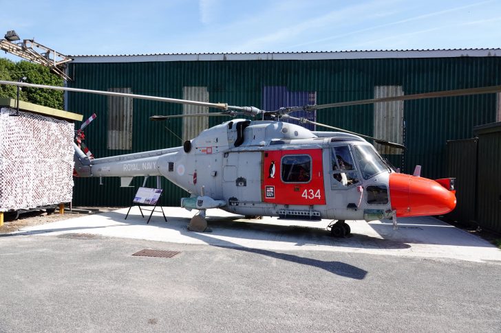 Westland Lynx HAS.3S(ICE) XZ246/434 Royal Navy, South Yorkshire Aircraft Museum at Aeroventure, Doncaster UK