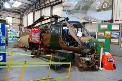 Westland Scout AH.1 XP190 AAC, South Yorkshire Aircraft Museum at Aeroventure, Doncaster UK