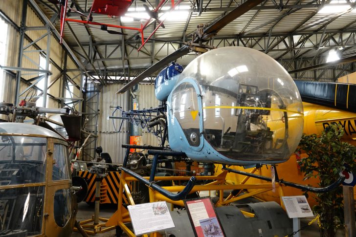 Westland Sioux AH.1 XT242 AAC, South Yorkshire Aircraft Museum at Aeroventure, Doncaster UK