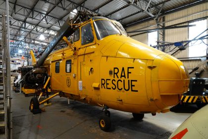 Westland Whirlwind HAR.10 XJ398 RAF, South Yorkshire Aircraft Museum at Aeroventure, Doncaster UK