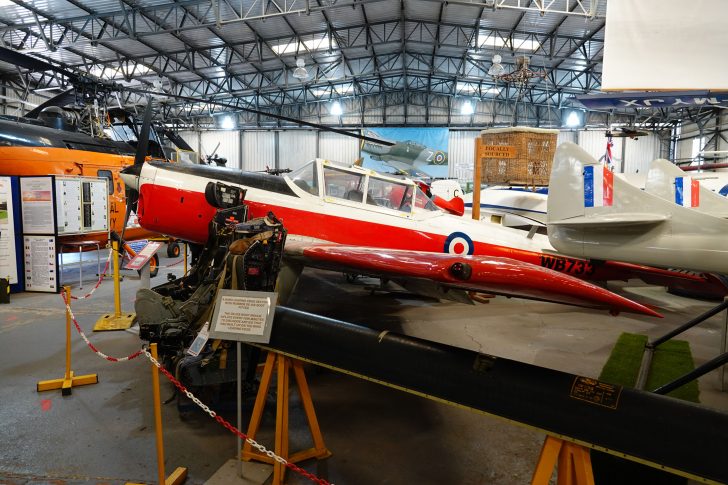 de Havilland Canada DHC-1 Chipmunk T.22 WB733 RAF, South Yorkshire Aircraft Museum at Aeroventure, Doncaster UK