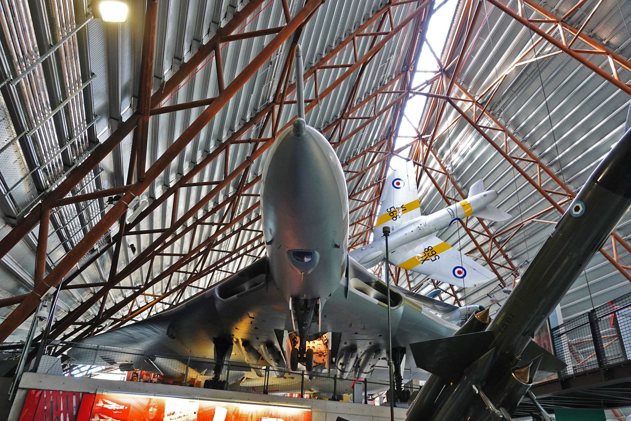 Avro Vulcan B.2 XM598 RAF, Royal Air Force Museum Midlands, Cosford, UK