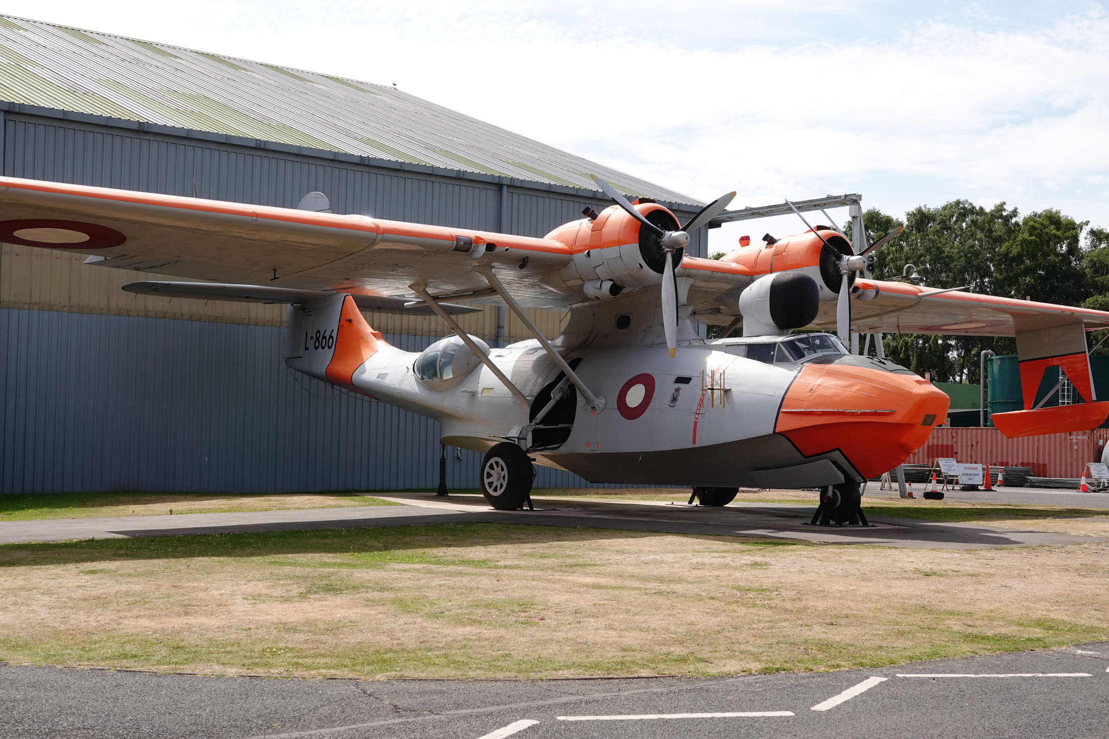 Consolidated PBY-6A Catalina L-866 Danish Air Force, Royal Air Force Museum Midlands, Cosford, UK