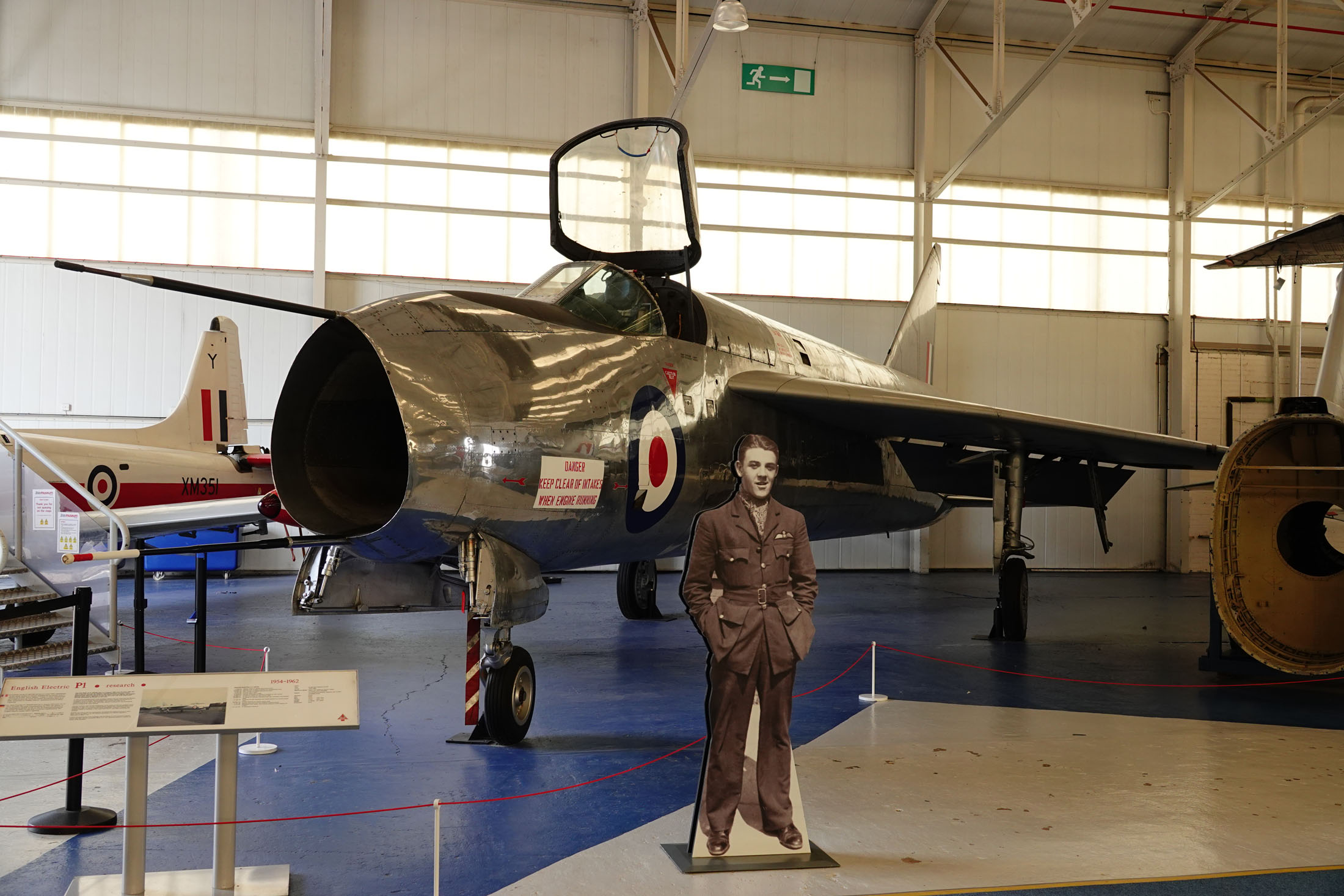 English Electric P.1A WG760 RAF, Royal Air Force Museum Midlands, Cosford, UK