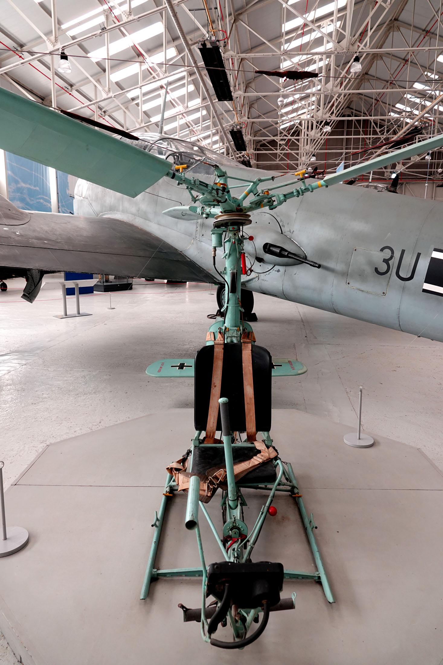 Focke Achgelis FA-330A-1 100503 Luftwaffe, Royal Air Force Museum Midlands, Cosford, UK