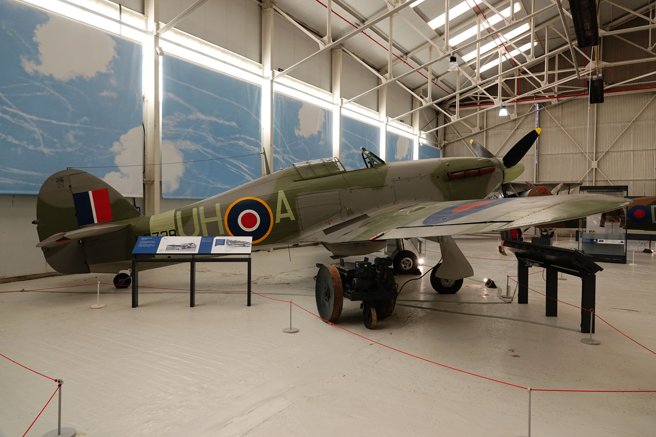 Hawker Hurricane IIc LF738/UH-A RAF, Royal Air Force Museum Midlands, Cosford, UK