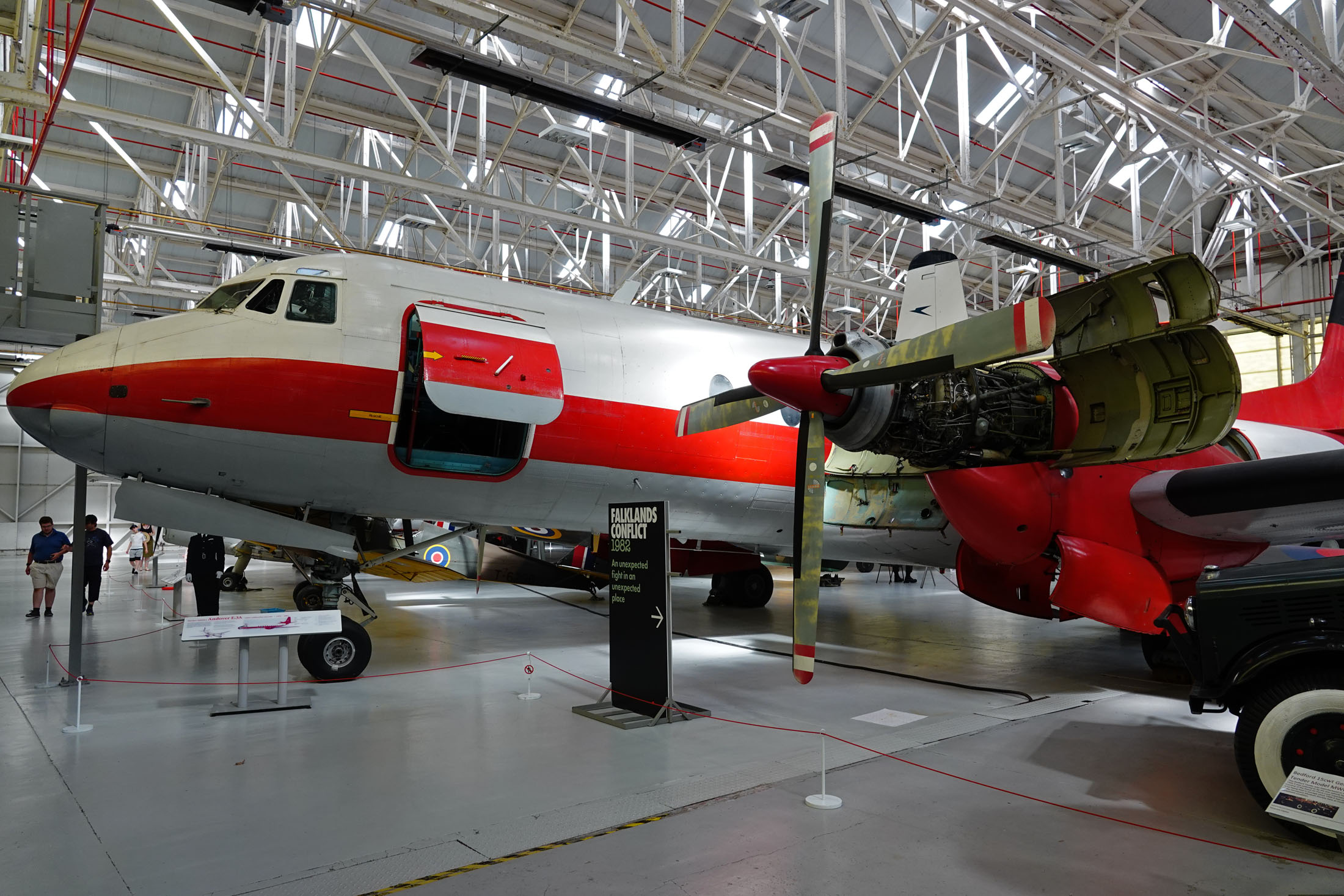 Hawker Siddeley Andover E.3A XS639/639 RAF, Royal Air Force Museum Midlands, Cosford, UK