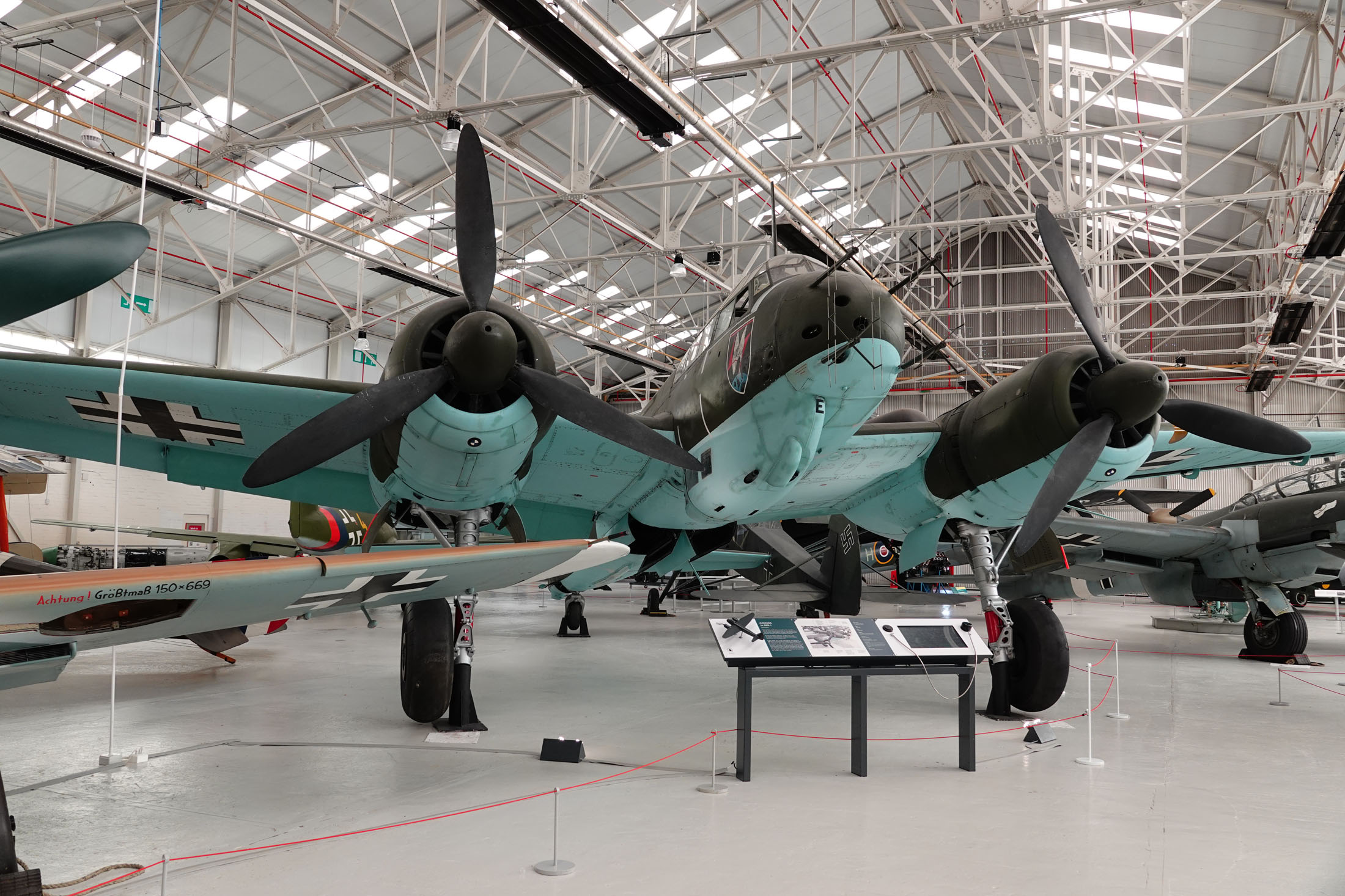 Junkers Ju-88R1 360043/D5+EV Luftwaffe, Royal Air Force Museum Midlands, Cosford, UK