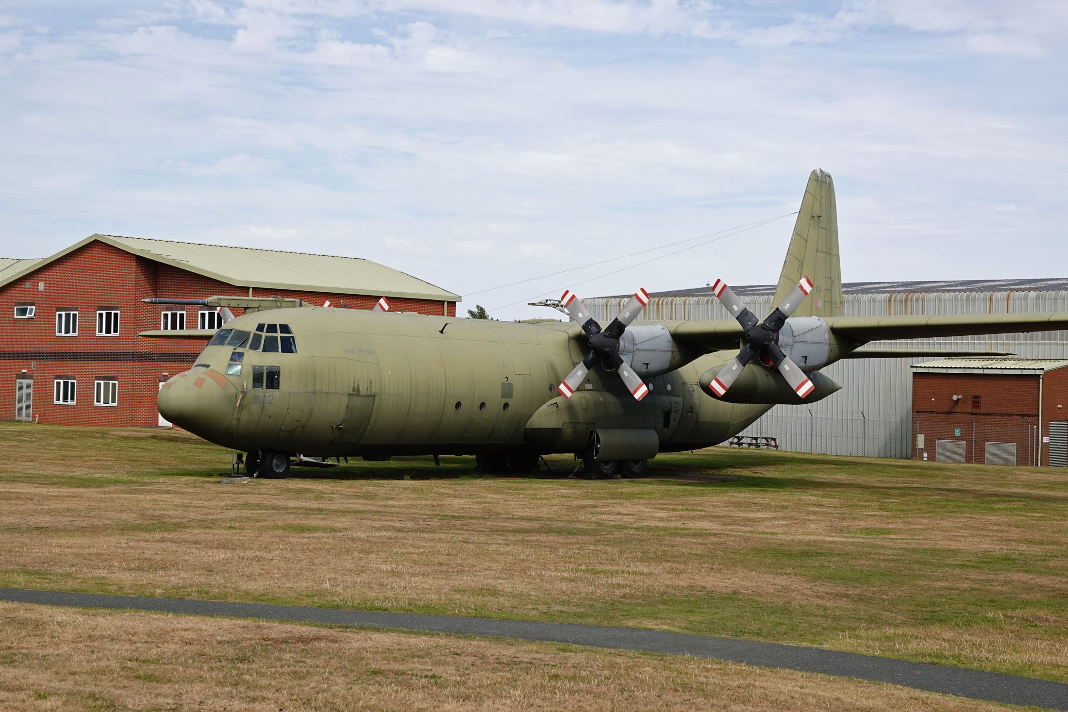 Lockheed Hercules C.3 XV202 RAF, Royal Air Force Museum Midlands, Cosford, UK