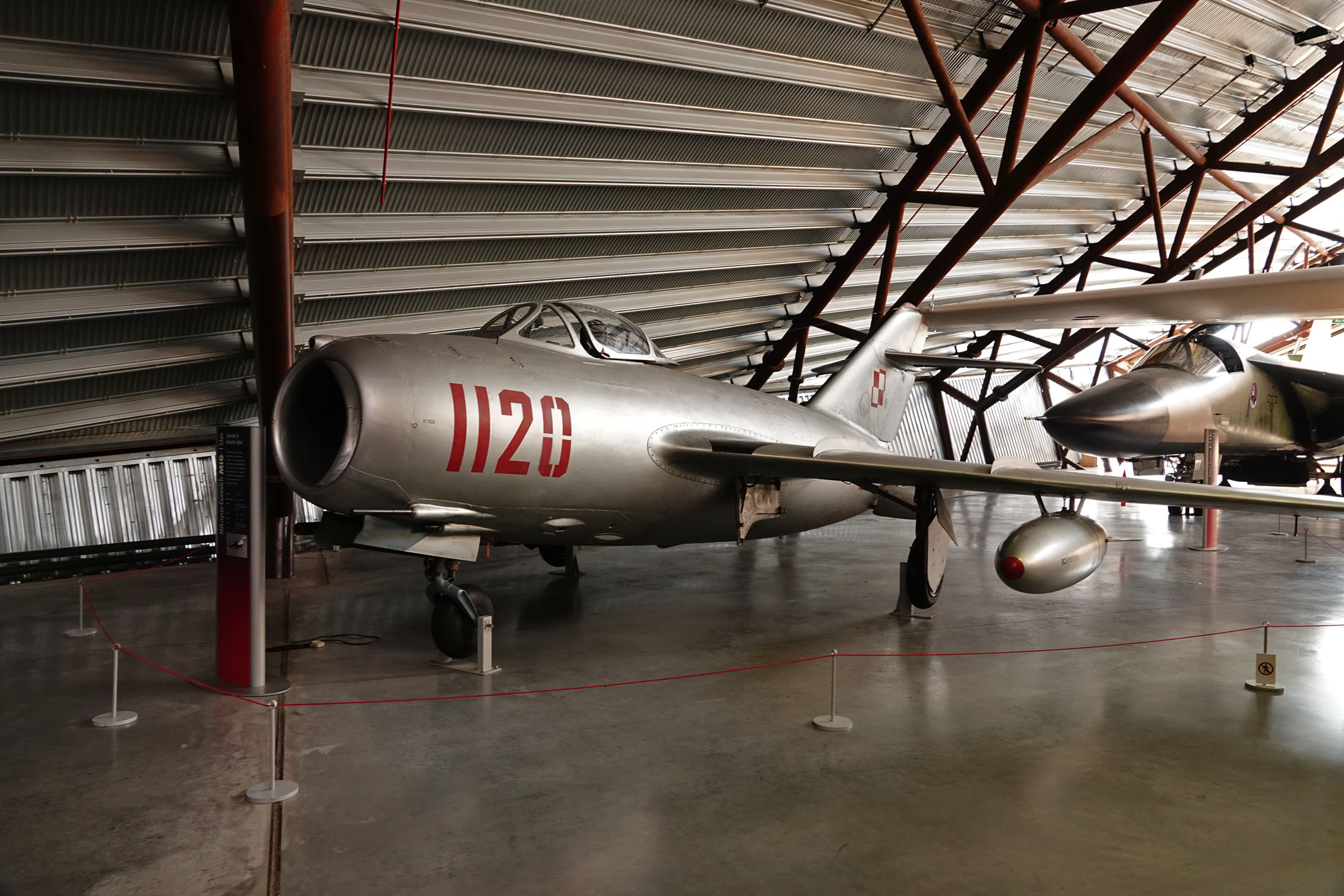 Mikoyan-Gurevich MiG-15bis (SB Lim-2) 1120 Polish Air Force, Royal Air Force Museum Midlands, Cosford, UK