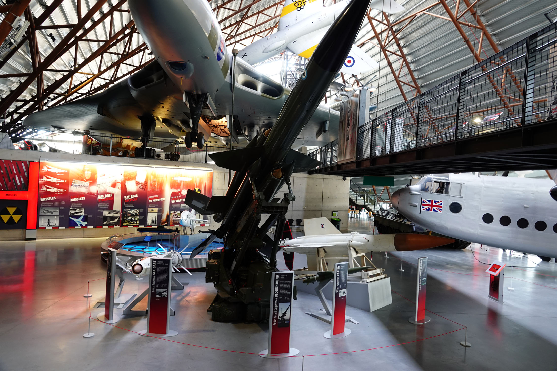 Missiles, Royal Air Force Museum Midlands, Cosford, UK