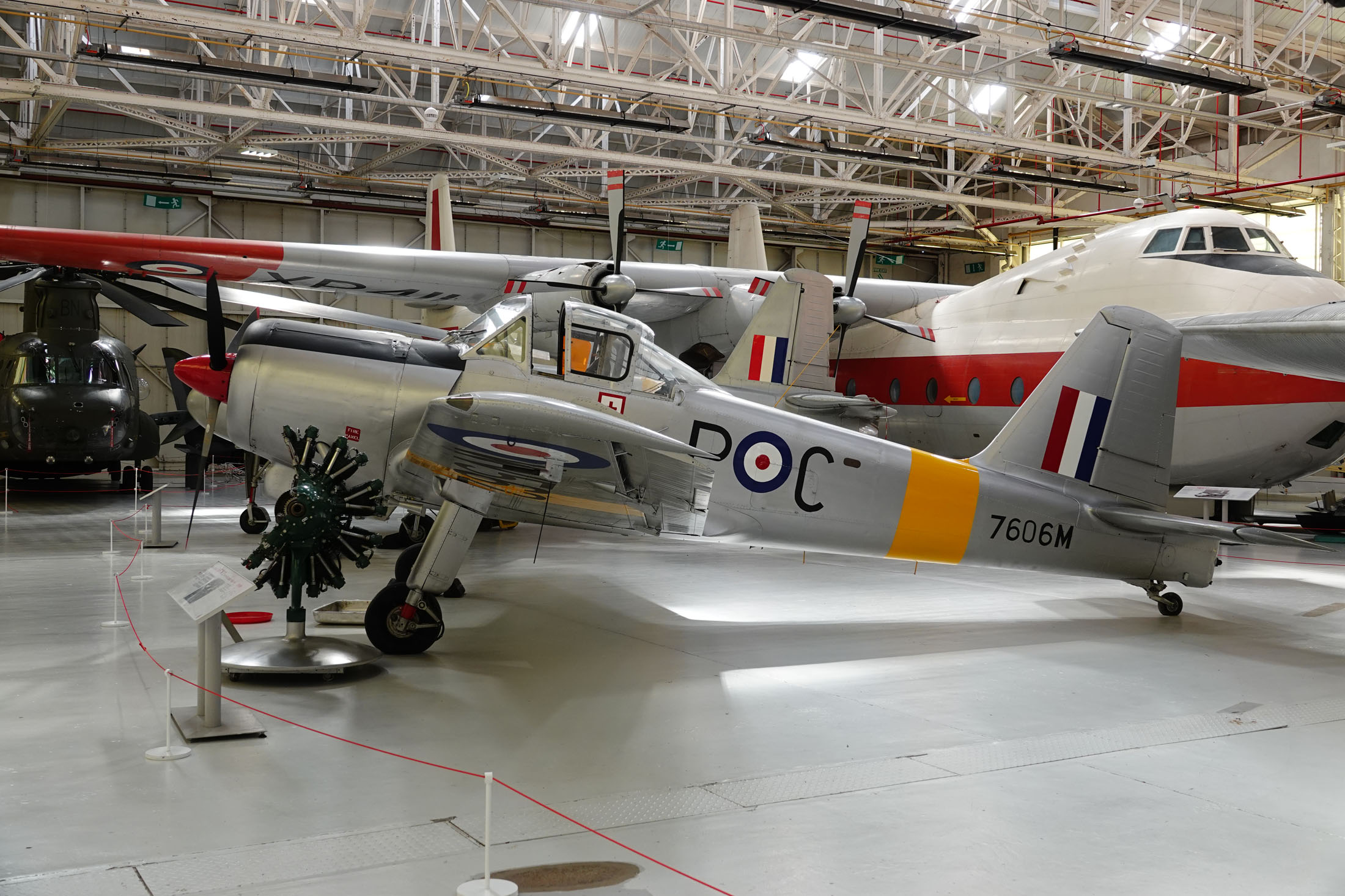 Percival Provost T.1 WV562/P-C RAF, Royal Air Force Museum Midlands, Cosford, UK