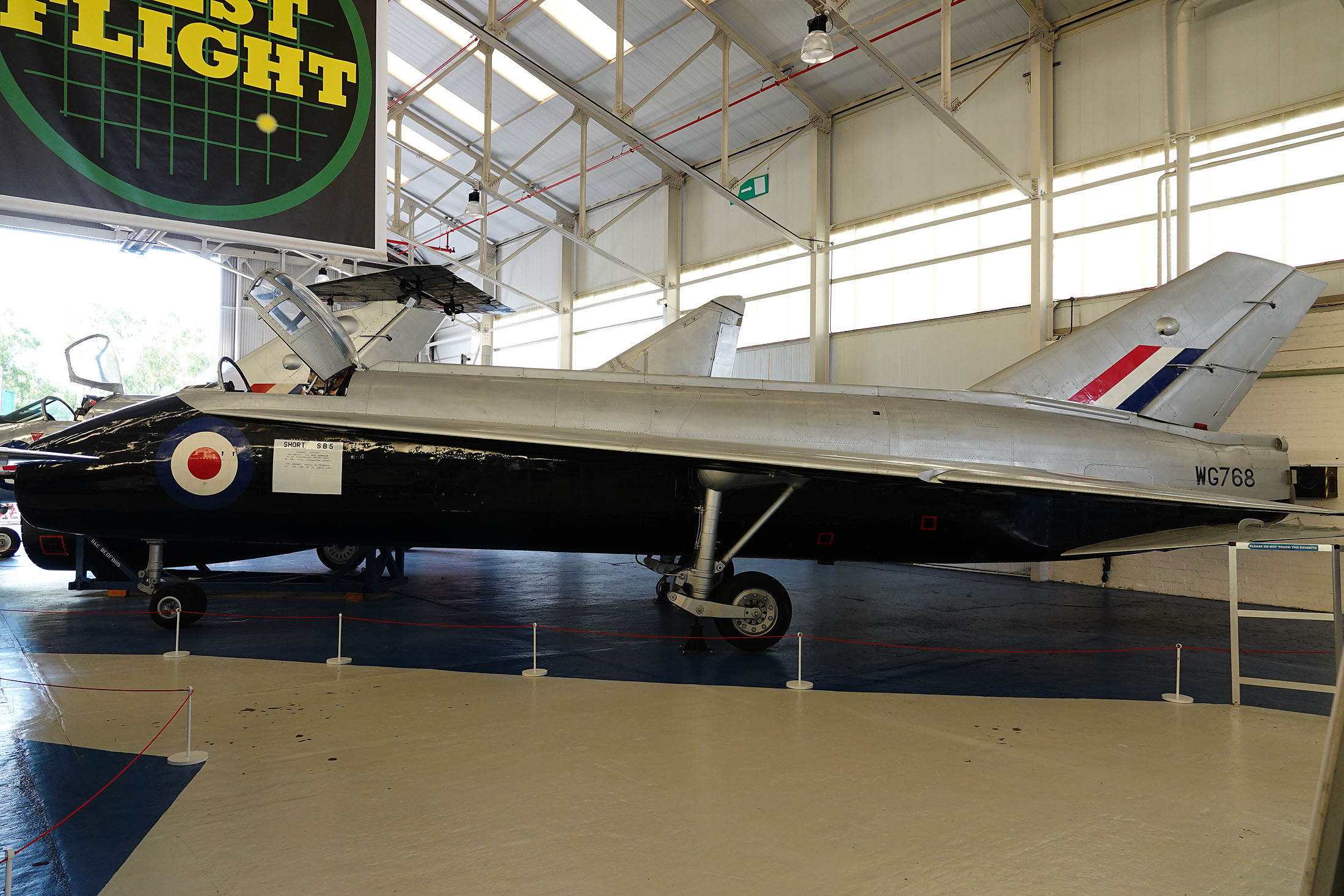 Short Brothers SB.5 WG768 RAF, Royal Air Force Museum Midlands, Cosford, UK