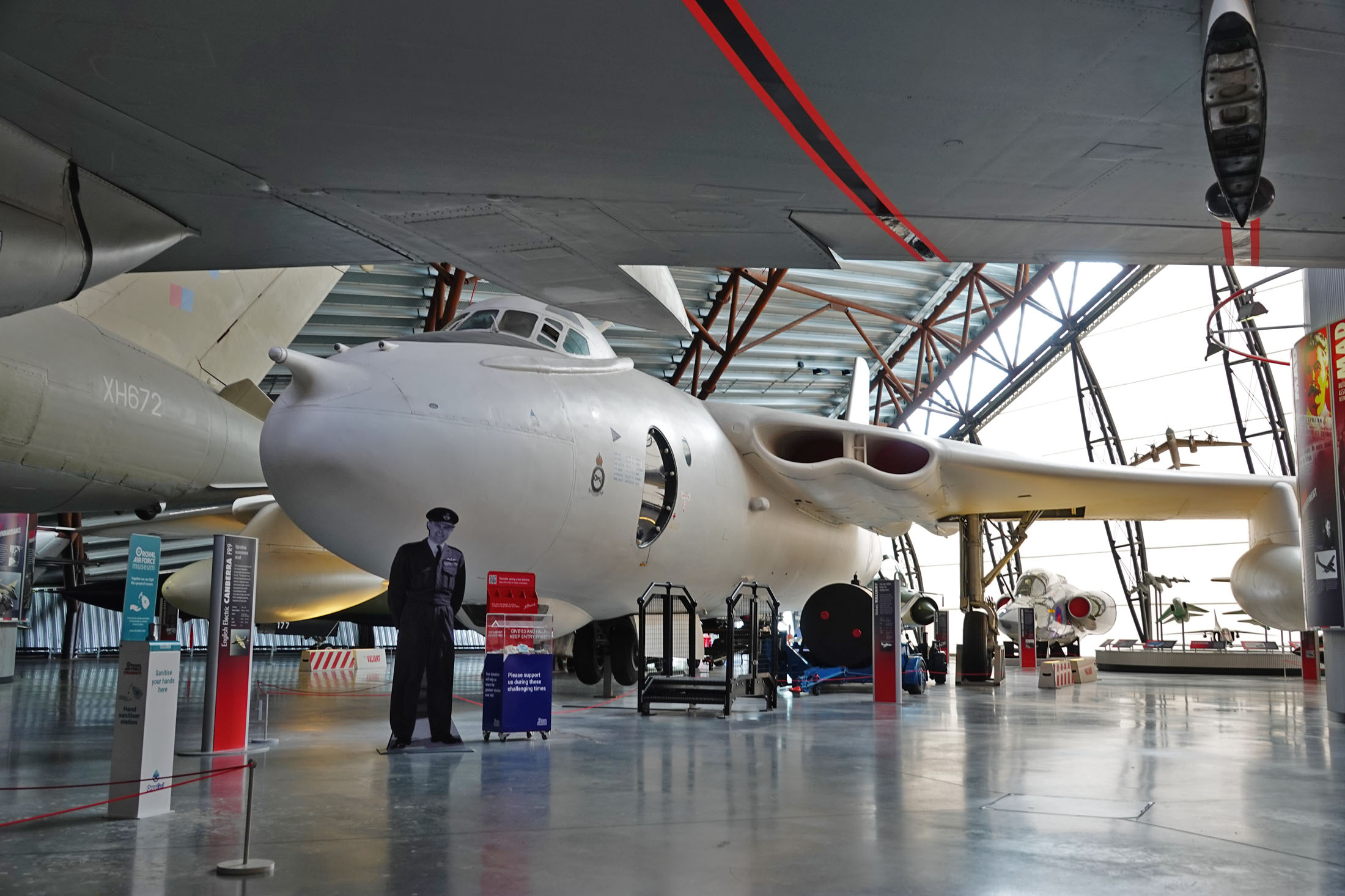 Vickers Valiant B.1 XD818 RAF, Royal Air Force Museum Midlands, Cosford, UK