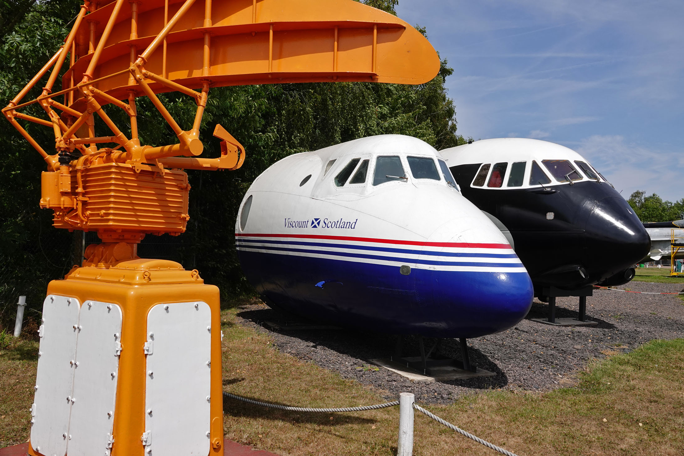 Vickers Viscount 807 G-CSZB British Air Ferries