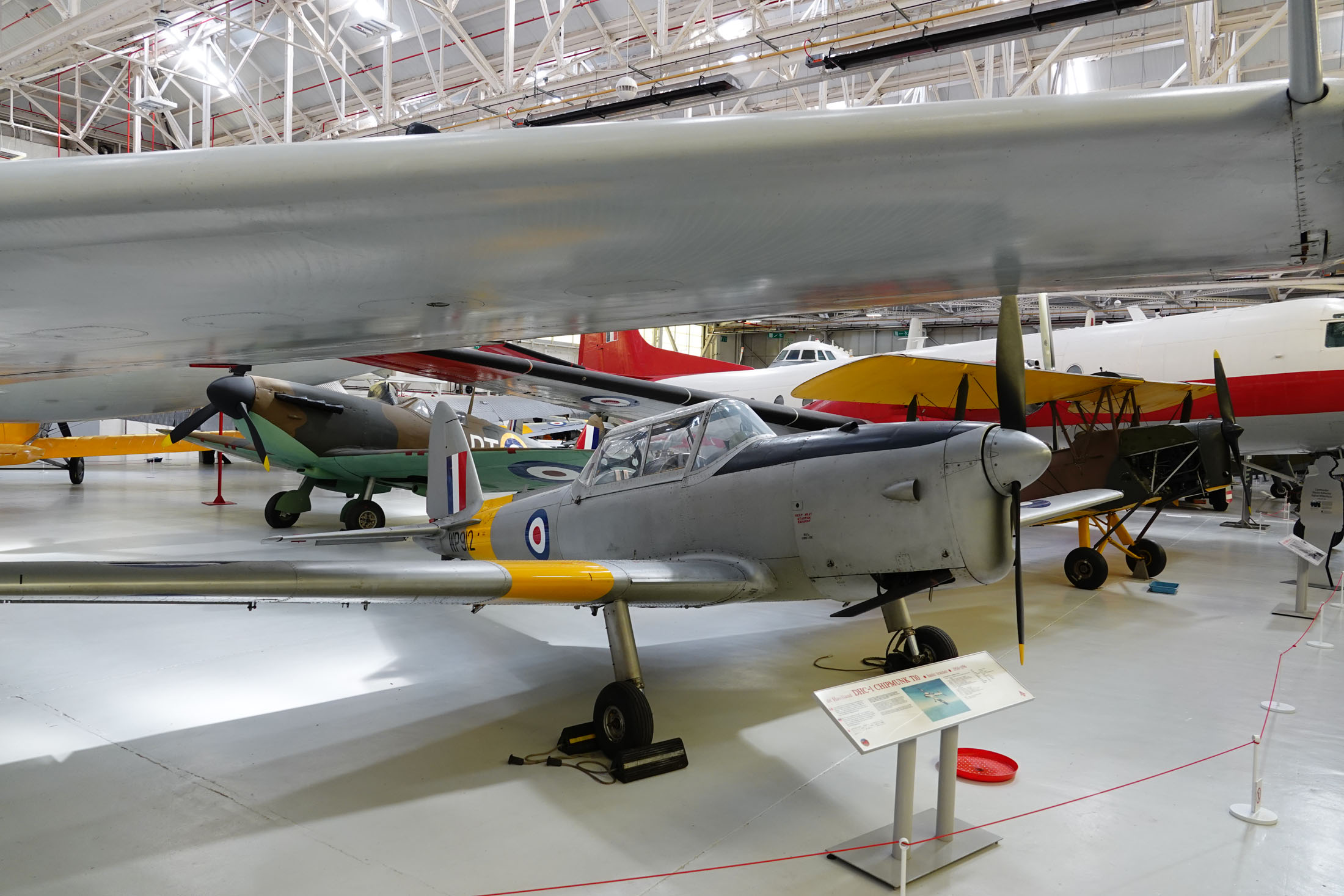 de Havilland Chipmunk T.10 WP912 RAF, Royal Air Force Museum Midlands, Cosford, UK