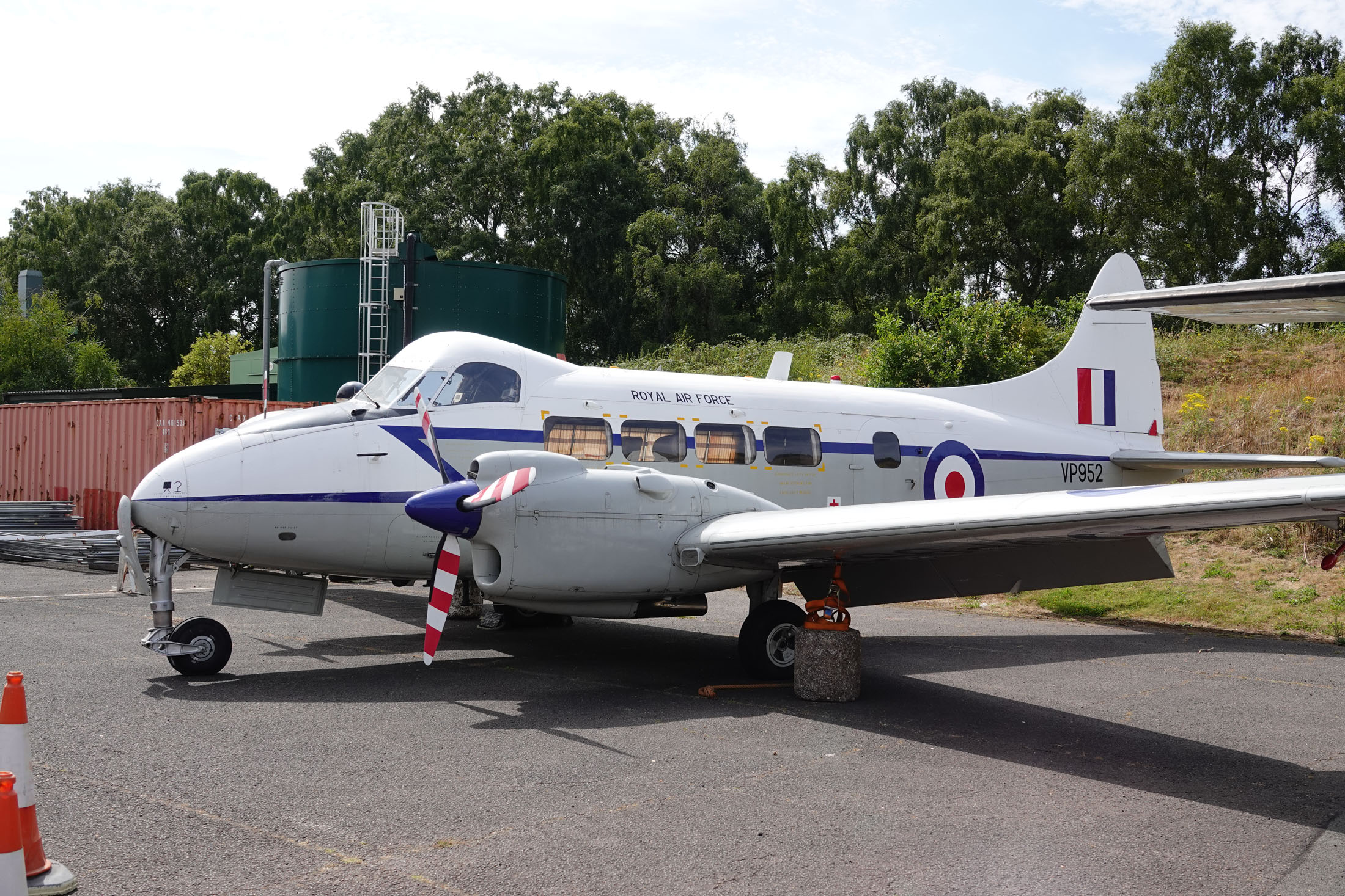 de Havilland Devon C.2/2A VP952 RAF, Royal Air Force Museum Midlands, Cosford, UK