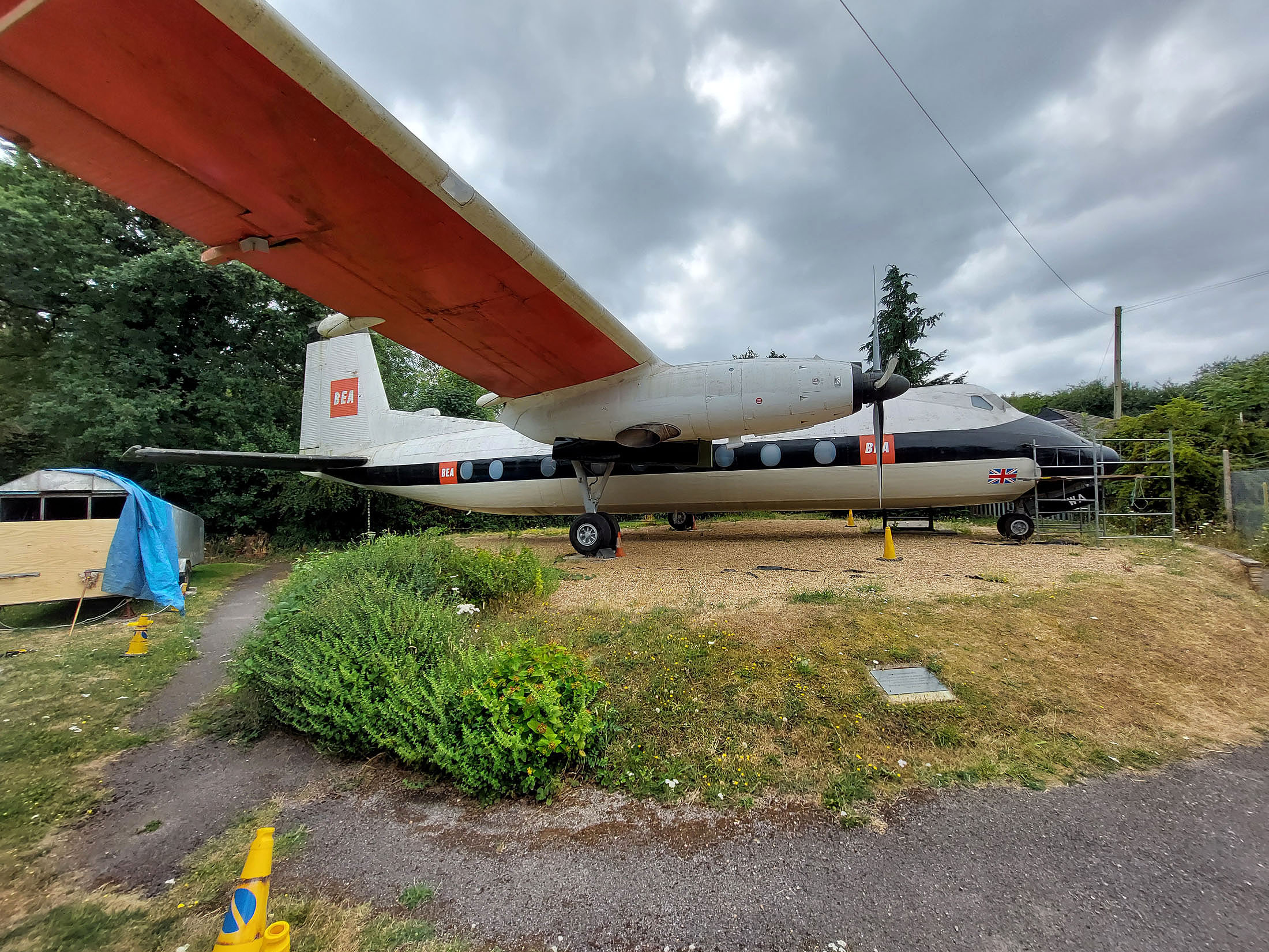 Handley-Page HPR.7 Herald G-APWA BEA - British European Airways, Museum of Berkshire Aviation, Woodley