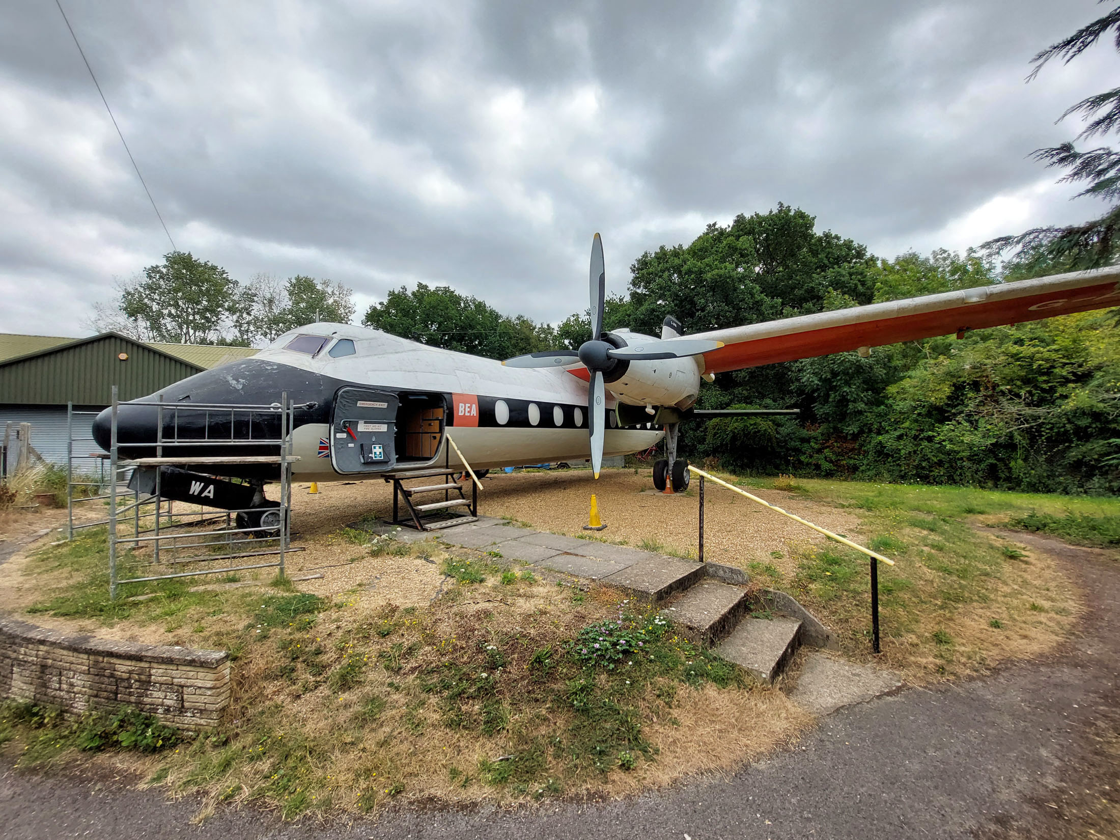 Handley-Page HPR.7 Herald G-APWA BEA - British European Airways, Museum of Berkshire Aviation, Woodley